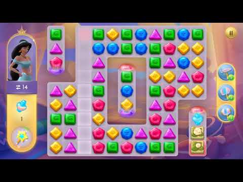 Disney Princess Majestic Quest Level 247 NO BOOSTERS - A S GAMING ✔