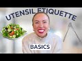 Dining Etiquette 101 How To Hold Your Silverware How To Eat A Salad