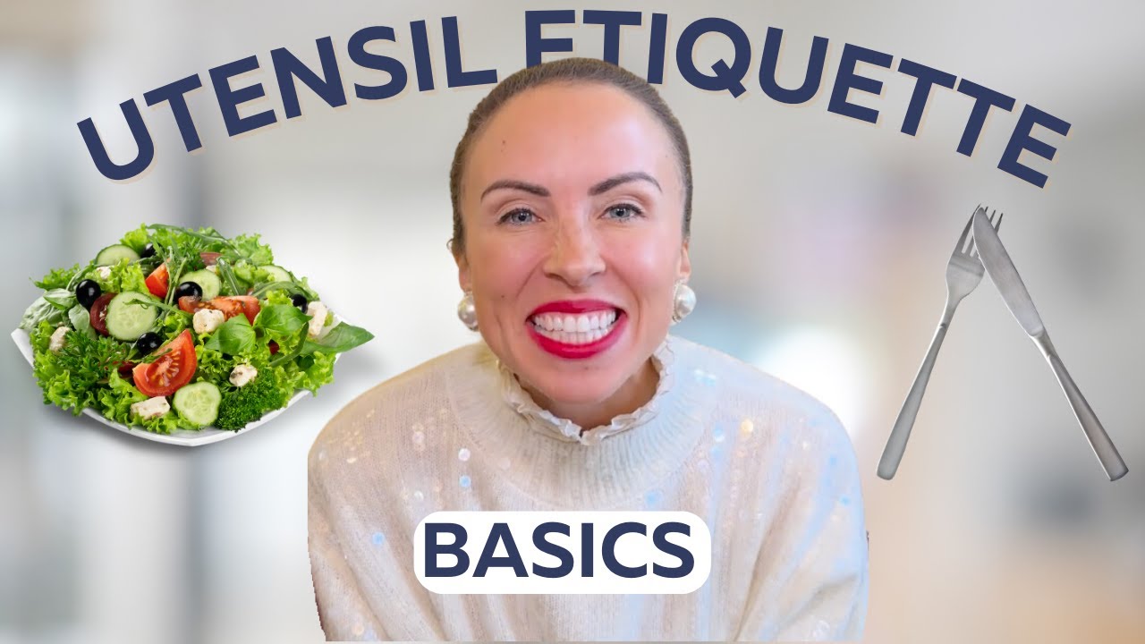Dining Etiquette 101: How to Hold Your Silverware - How to Eat a Salad