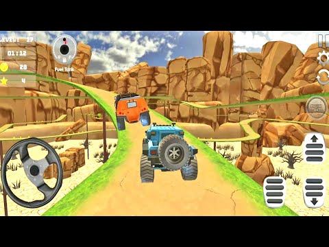 Offroad Jeep Vs Jeep Mountain Climb Stunt Game | Jeep Racing Game | Impossible Jeep Stunt Race 3D
