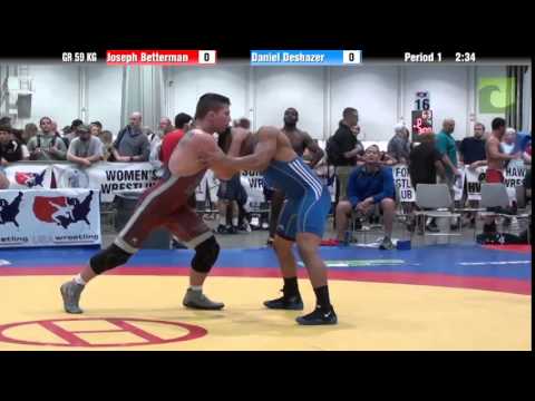 Greco GR 59 KG - Joseph Betterman vs. Daniel Deshazer
