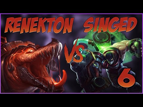 Renekton vs Singed 7/0/4 - Masters Elo - [Patch 13.1]