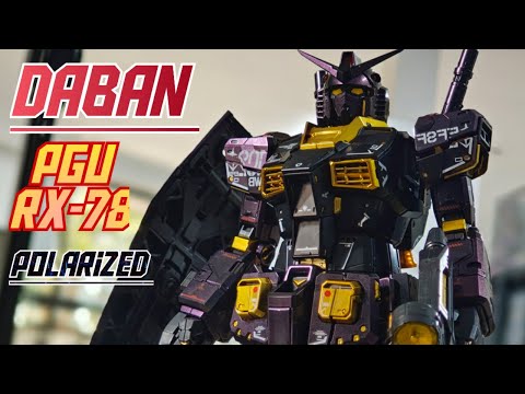 DABAN RX-78-2 Gundam 1/60 Perfect Grade Unleashed Polarized Light Layered Ver. (Full Speed Build)