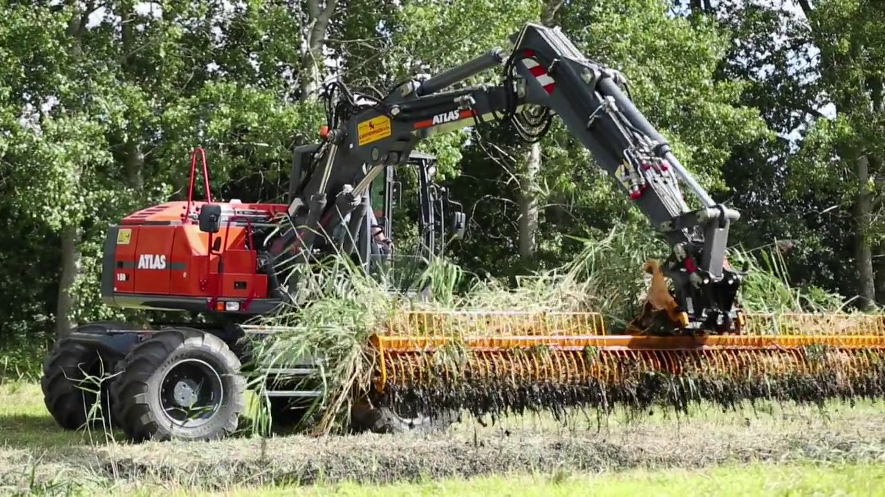Garantált Legalacsonyabb ÁR! Alternáló kaszás kanál, árok karbantartó kanál 3 m-es / Herder MRLT 300