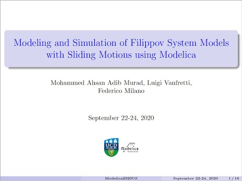 Modeling and Simulation of Filippov System Models with Sliding Motions using Modelica