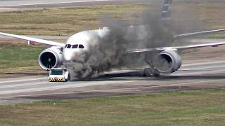 787 Pushback Goes Wrong