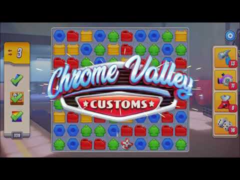 Chrome Valley Customs Level 1179 - NO BOOSTERS GAMEPLAY + FULL STORY 🚘🔧 | SKILLGAMING ✔️