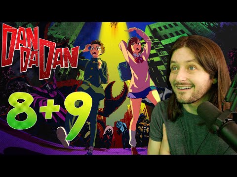 Teeaboo Reacts - Dandadan Episodes 8 + 9 - The Green-Eyed Monster