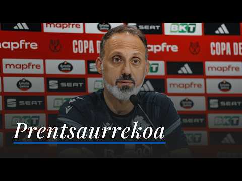 RUEDA DE PRENSA | Pellegrino Matarazzo | Real Sociedad - Athletic Club