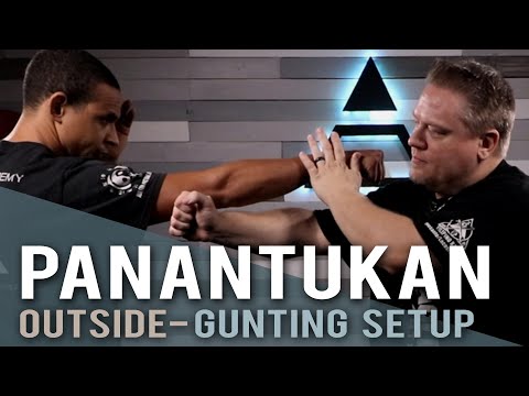 Panantukan - Backhand Gunting setup (Sean Elders)