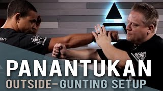 Panantukan - Backhand Gunting setup (Sean Elders)
