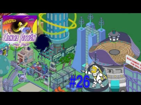Los Simpson Springfield "Ciencia Ficción, Cap. 26 - Acto 3, Impresora 15 y Cartel TLTPT" por Tony