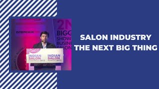 Sachin Marya, Group President, Franchise India addressing Salon Awards 2013  image