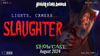 Lights Camera Slaughter | Horror Game Awards August Showcase Trailer 2024