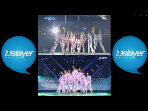 Girls´Generation Mr Mr Live Dream Concert 2014 - 2 Version comparison
