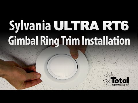 Sylvania ULTRA RT6 Gimbal Ring Trim Installation