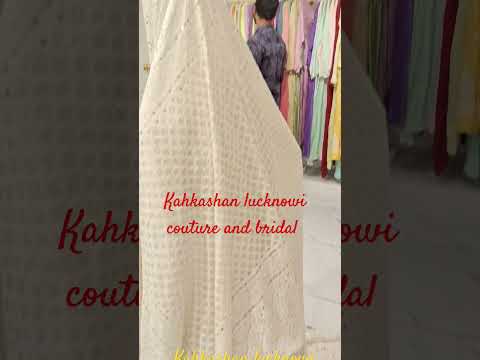 #kahkashan #chikankari #lehenga contact. 9035498518