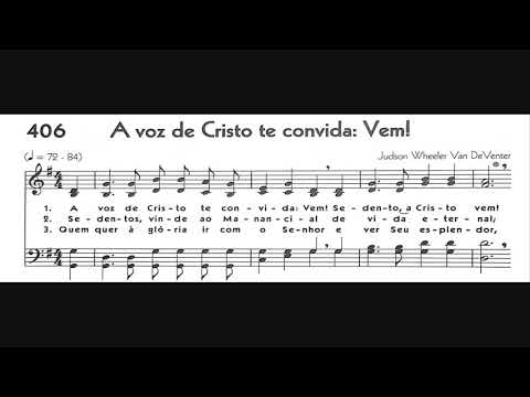Hinário 5 CCB - Hino 406 - A voz de Cristo te convida: Vem! - Strings - Teclado Yamaha PSR S670