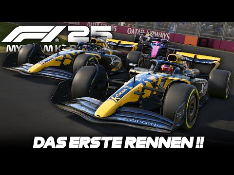 The FIRST race is here! 😬 - S1R1 🇦🇺 Races - EA Sports F1 25 MyTeam Career