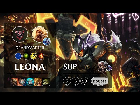 Leona Support vs Sett - EUW Grandmaster Patch 10.19