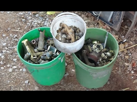 Taking over 100 pounds of Brass to the Scrap Yard