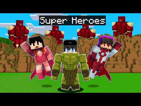Shannel PH - We Became SUPER HEROES in Minecraft | OMOCITY (Tagalog)