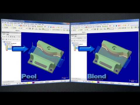 What's New - Mastercam X7 Dynamic Peel Milling