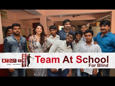 Raja The Great Team at Devnar School For The Blind