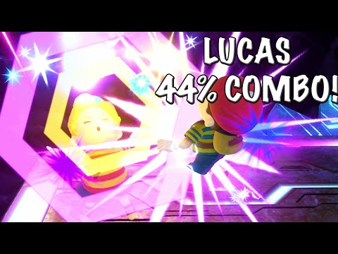 Lucas Guaranteed 44% Footstool Combo (SSB4)