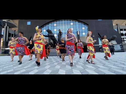 TEAM NC USA - Ginga World Flashmob Project 2020 - Dj Aly Neto ft. Garimpeiros - Mulher