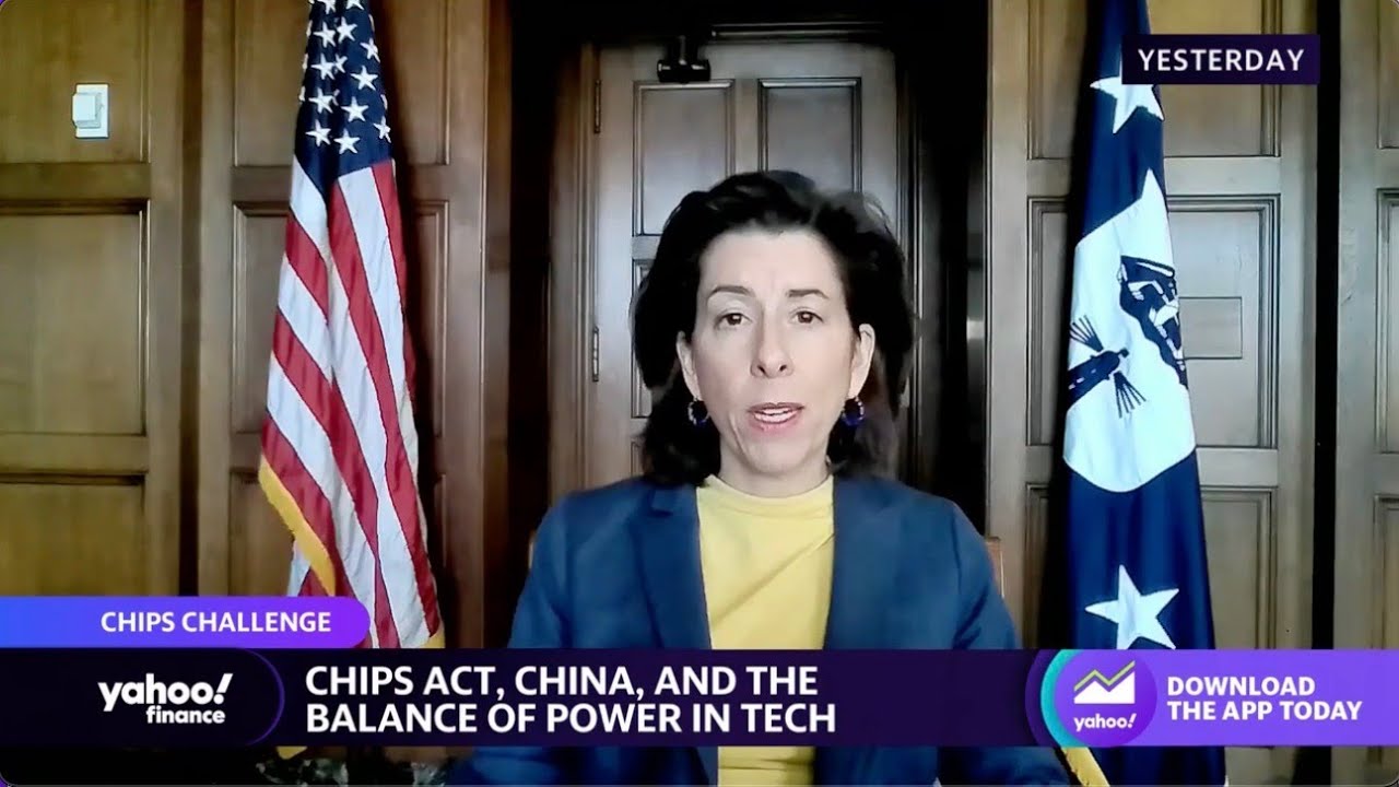 U.S. Commerce Secretary on tech race: ‘We want to stay ahead of China’