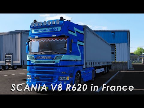 ETS2 1.27 | Scania V8 R620 | Nantes - Rennes | Logitech G29 | Vive la France DLC