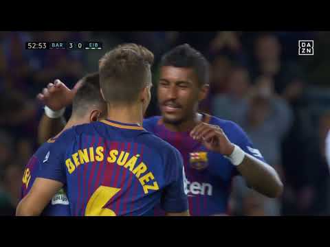 Viererpack  Messi 6:1 Barcelona vs Eibar!!  Tolle Geste von Barcelona für Dembele
