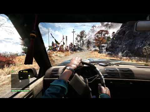 Far Cry 4 - Driving up to Pagan's Royal Palace