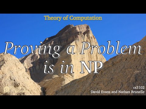 Proving a Problem is in NP