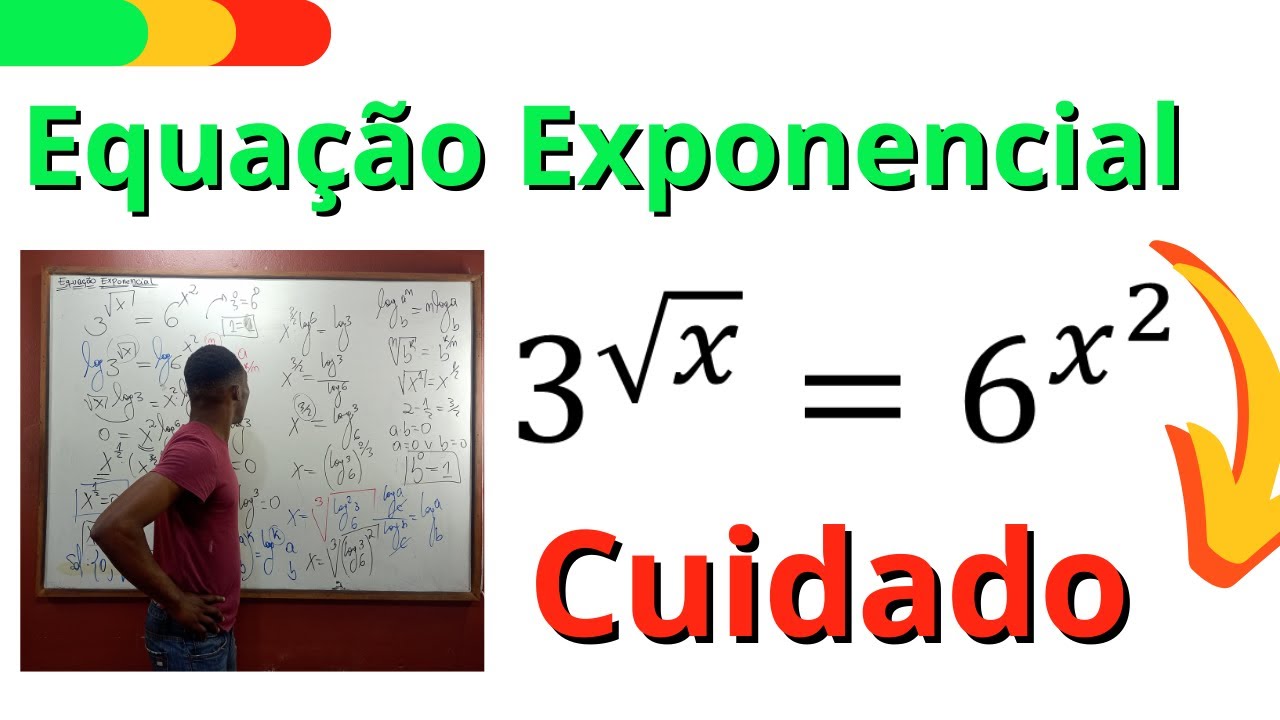 Exercício de Equação Exponencial na Prática