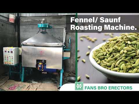 Fennel Seeds Roaster Machine