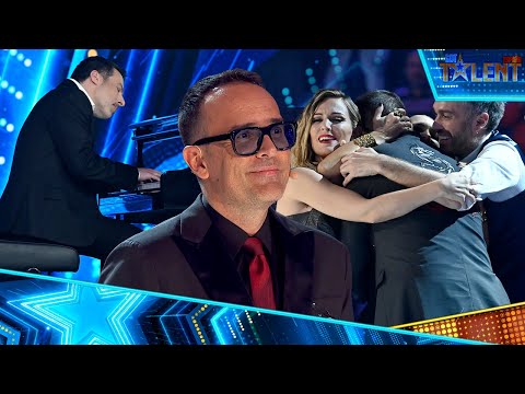 SURPRISE to RISTO MEJIDE for his BIRTHDAY with Alberto de Paz | Semifinal 2 | Spains' Got Talent