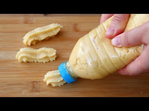 This recipe will add a lot to you!! Very Easy if you have a pet bottle at home!! Amazing Cookies