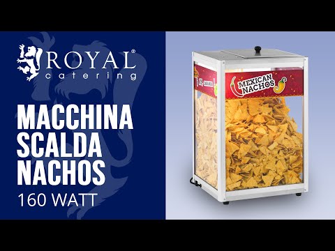 Video - Macchina scalda nachos - 160 W