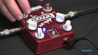 Video thumbnail for Wampler Pinnacle Deluxe Overdrive Pedal Demo at GearFest '13 - Sweetwater Sound by Sweetwater