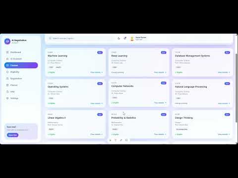 Task Demo - DAS002515 - Registration Assistant