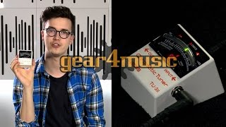 Video thumbnail for BOSS TU-3S Chromatic Tuner by Gear4music Guitars