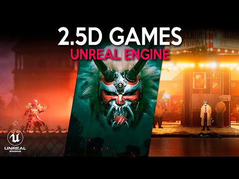 Best Games running in Unreal Engine with Beautiful Graphics in 2D and 2.5D