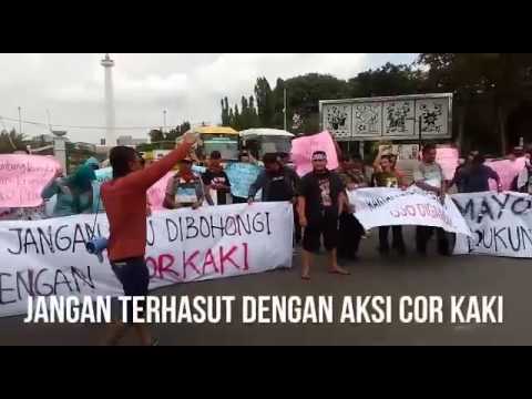Warga Asli Rembang Menolak Untuk Terhasut Aksi Cor Kaki