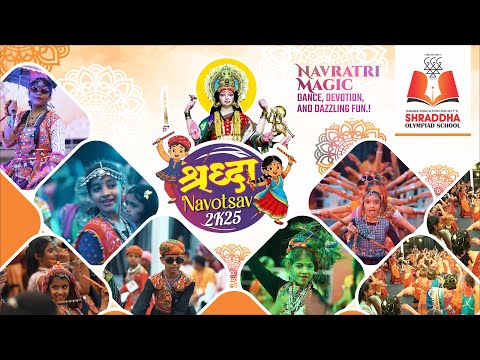 ✨ Navotsav 2025 | Shraddha Olympiad School | Garba, Gondhal & Ramp Walk Celebration ✨
