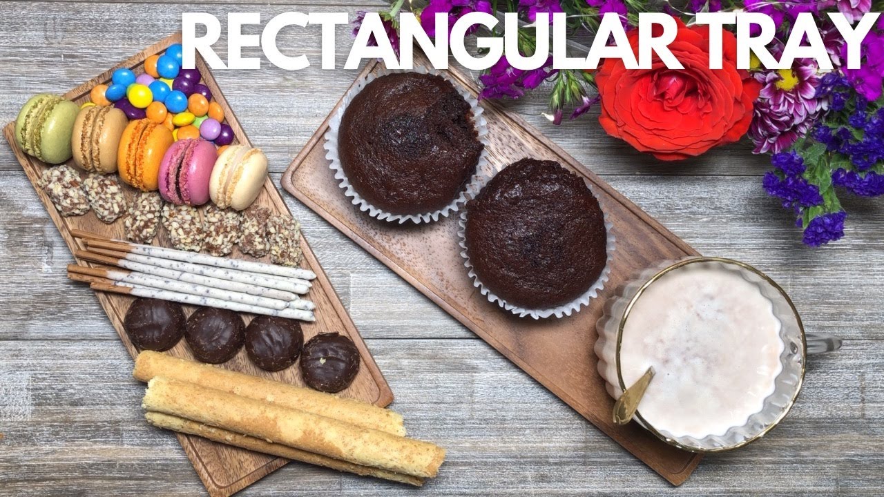 Wood Serving  Rectangular Tray