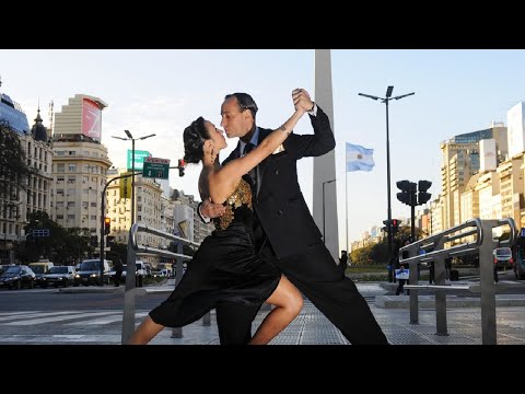 Adios Nonino - Astor Piazzola | Tango Dance Baile en el Obeslico de Buenos Aires