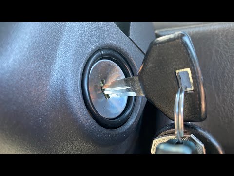 2000 Jeep Cherokee XJ ignition cylinder replacement.  DIY
