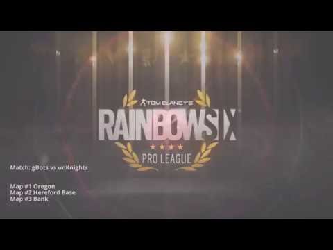 ESL Rainbow 6 Siege Proleague EU (PC) Relegation S3 gBots vs unKnights